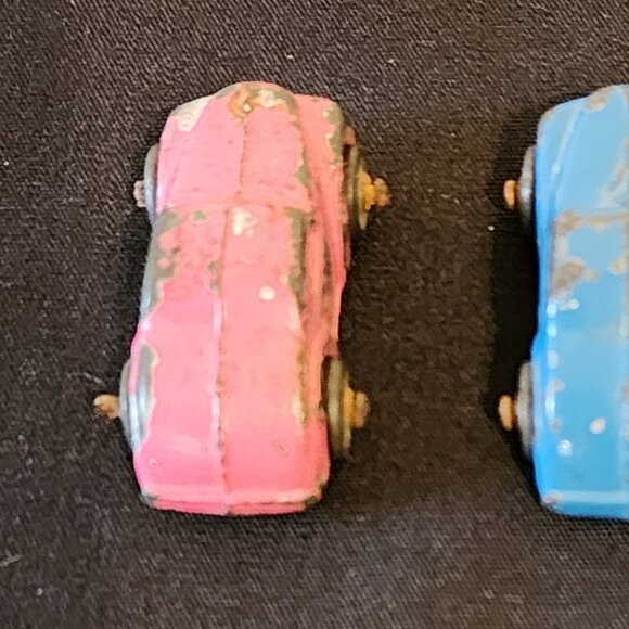 Vintage 3 Mini Metal Toy Cars Unbranded - Picture 2 of 12